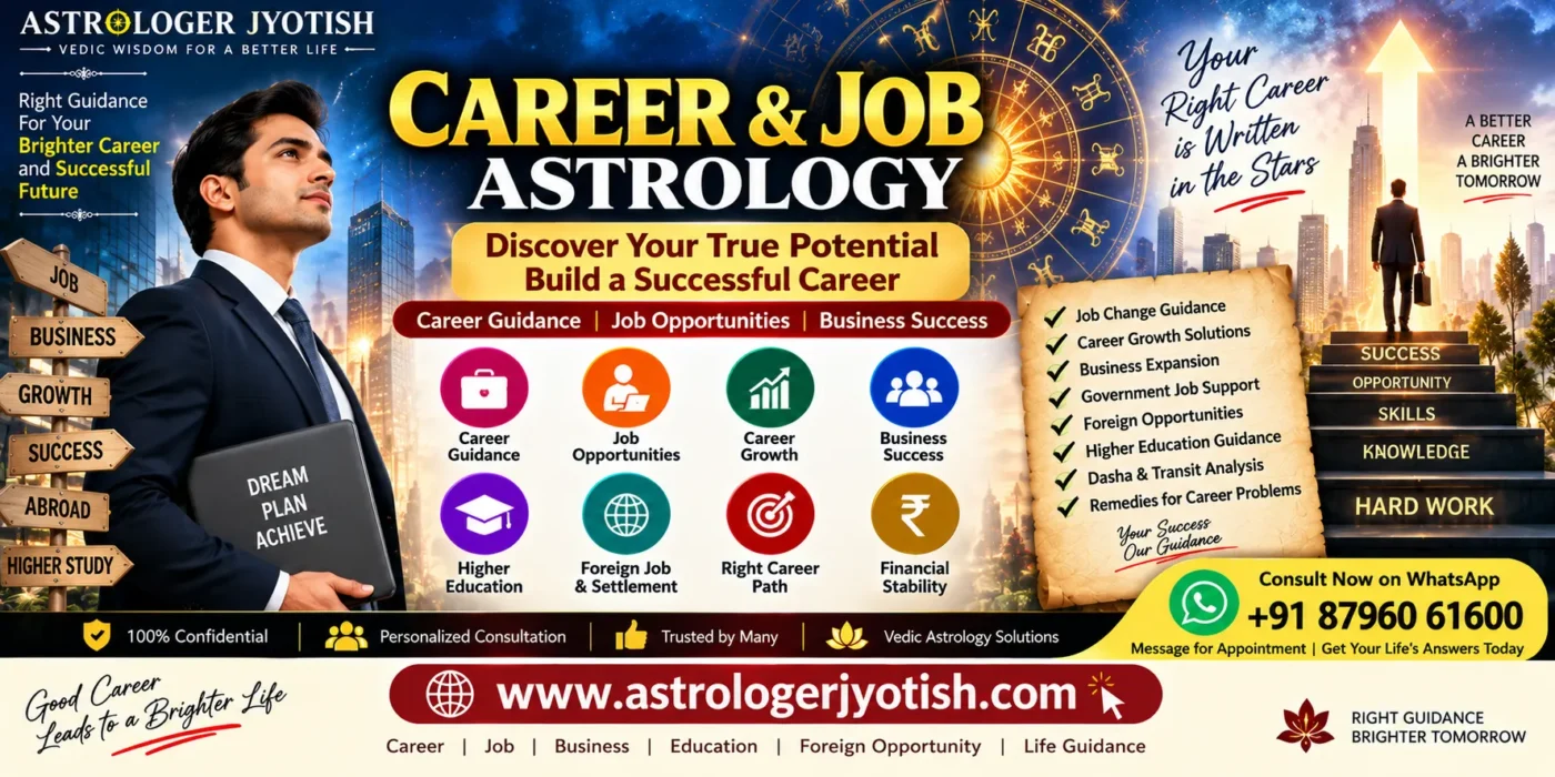 💼 Career and Job Astrology Vedic Guidance