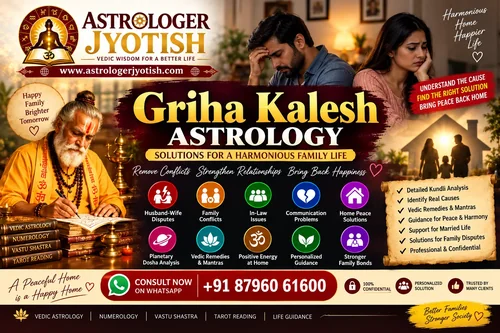 Griha Kalesh Astrology Analysis Specialist