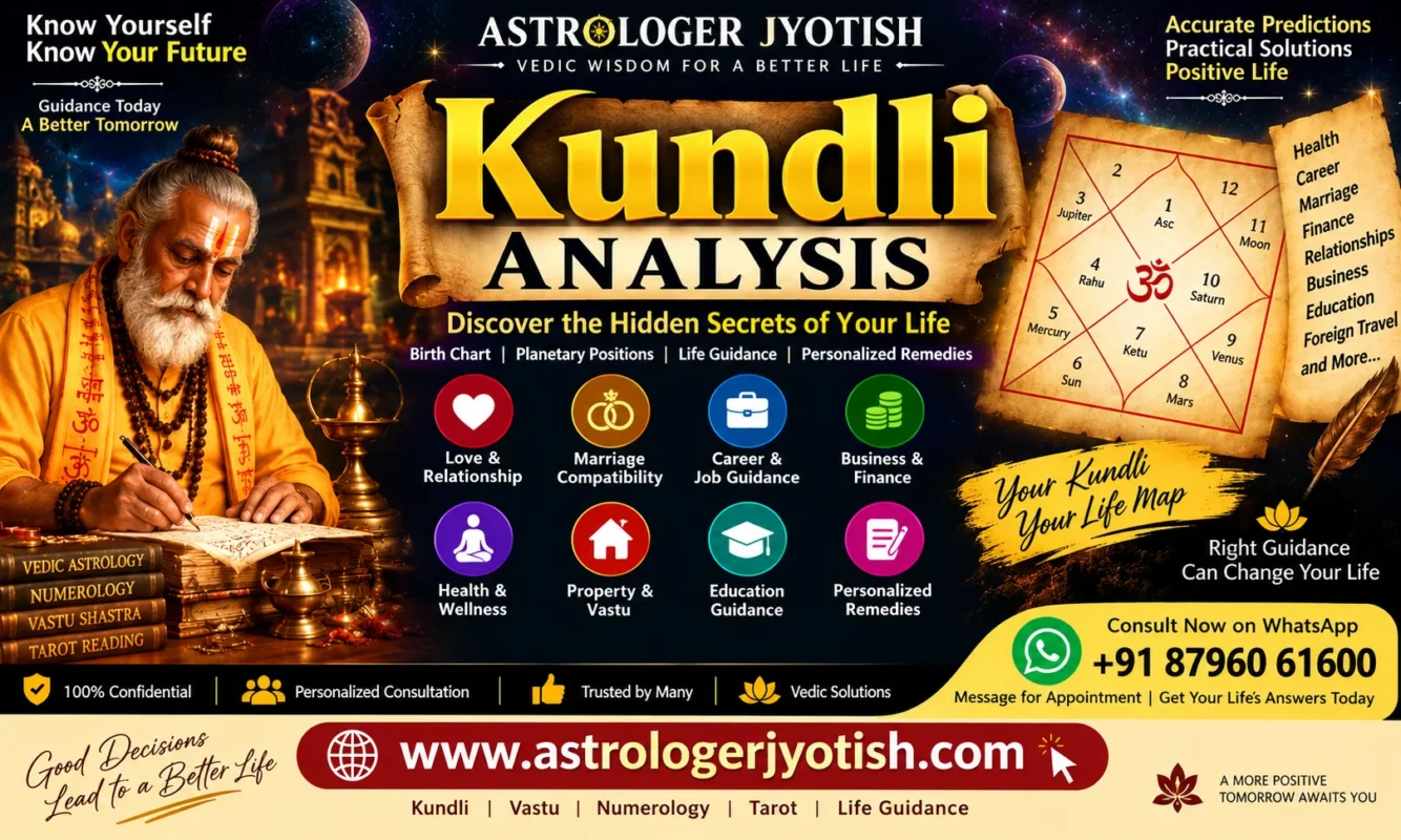 Kundli Analysis Vedic Astrology