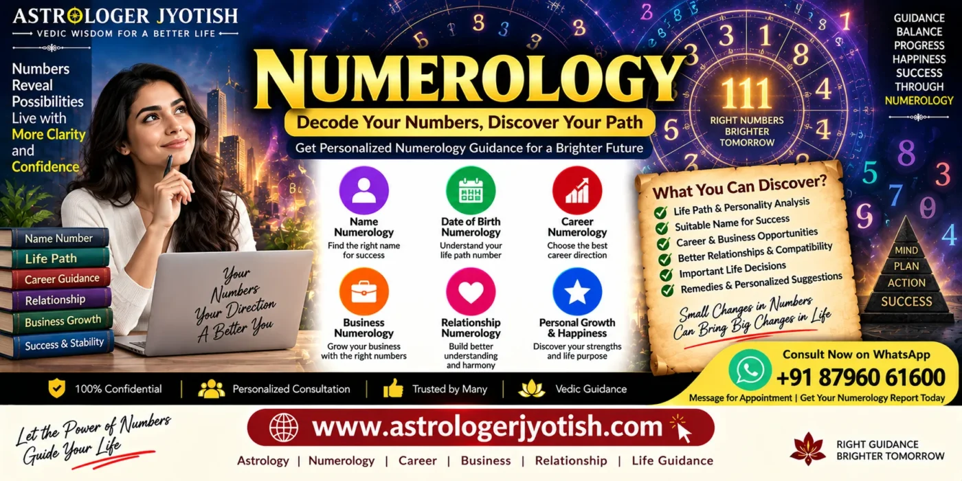🔢 Numerology Consultation for Name and Date of Birth