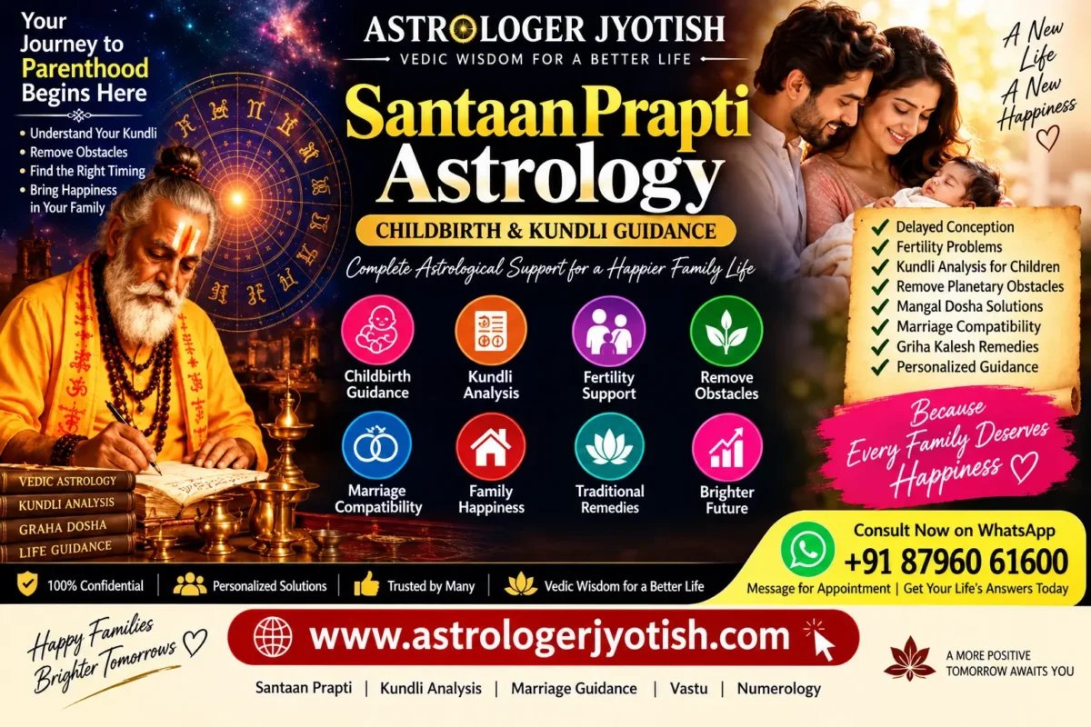 Santaan Prapti Astrology for Childbirth and Kundli Guidance