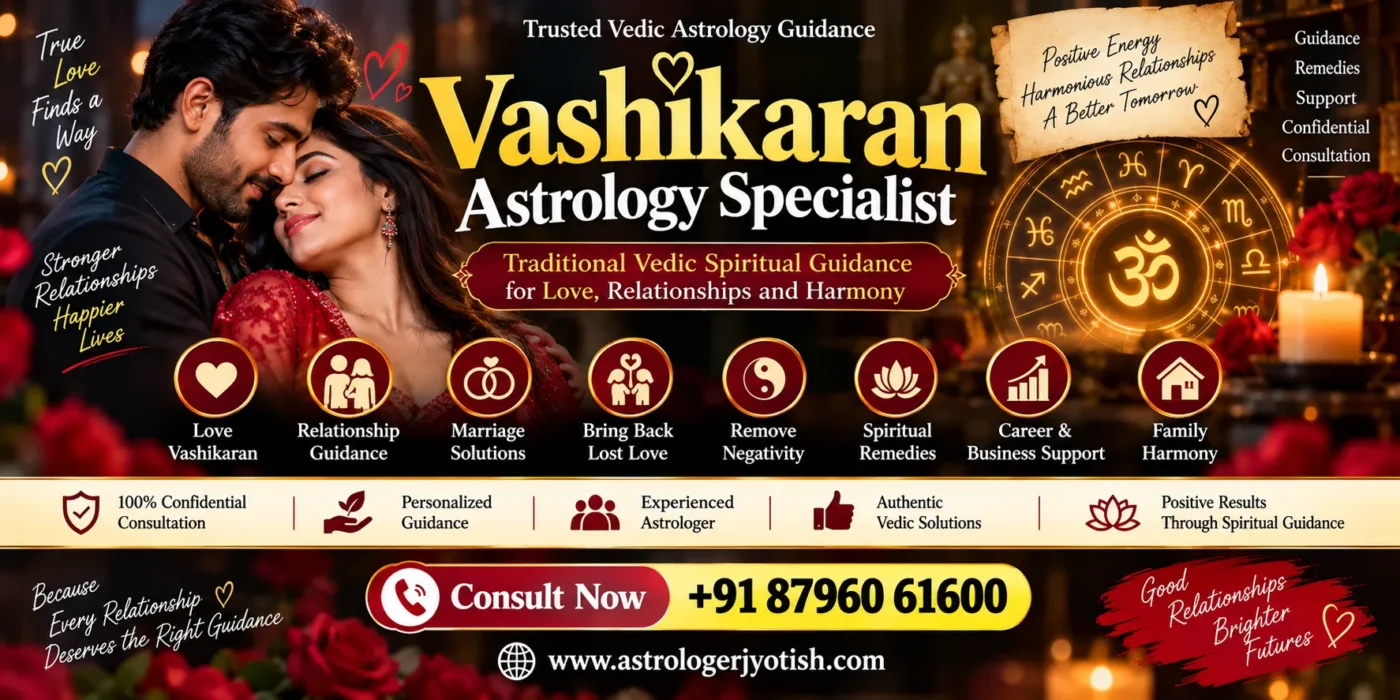 Vashikaran Astrology Specialist for Traditional Vedic Spiritual Guidance